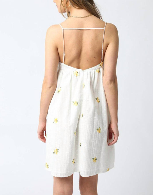 Olivaceous - Sarah Floral Mini Dress