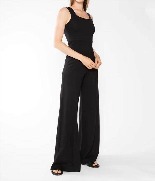 Ripley Rader - Ponte Knit Tank Wide Leg Jumpsuit