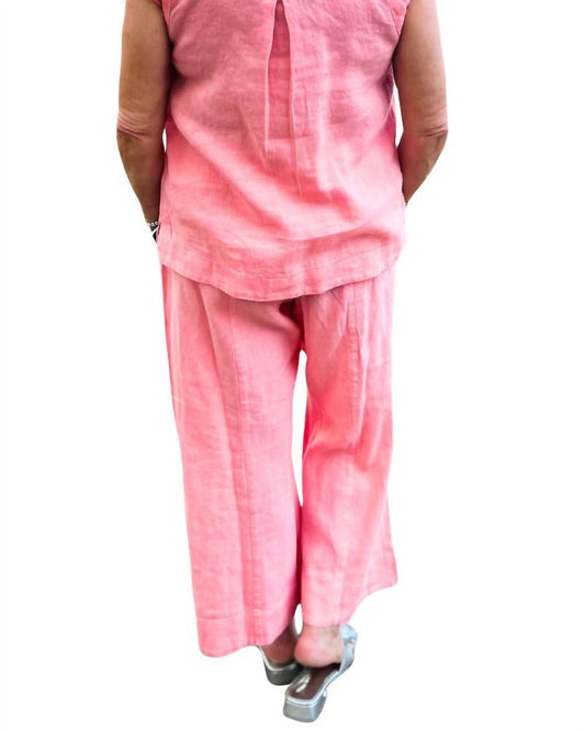 Ivy Jane - Linen Slouch Pocket Pant