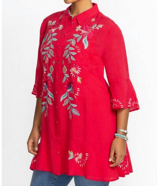 Johnny Was - WOMEN'S TIERED FLOUNCE DRESS TALULLA PLUS