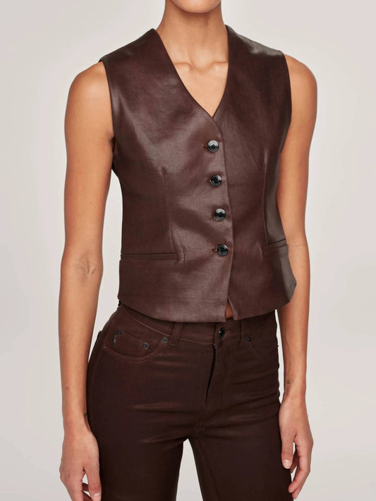 Dl1961 - Women'S - V-neck Denim Tailored Vest