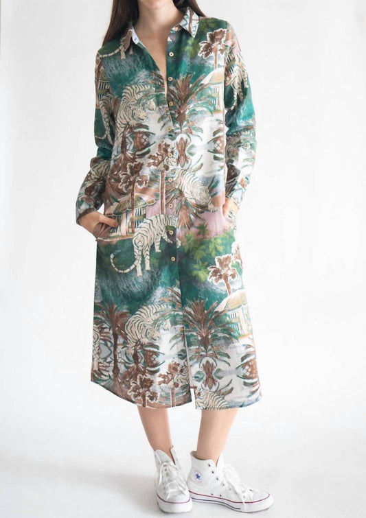 Las Sureñas - Paradise Button-down Tunic