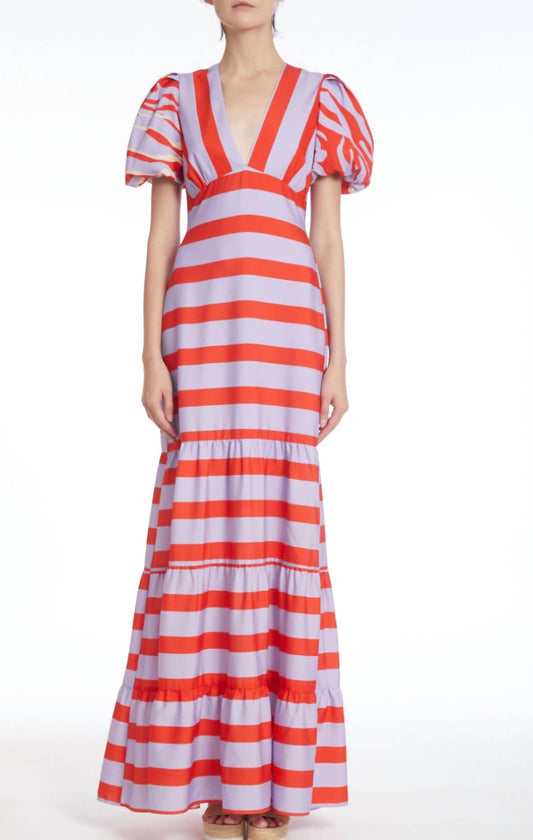 One33 Social - Cabana Stripe Maxi`dress