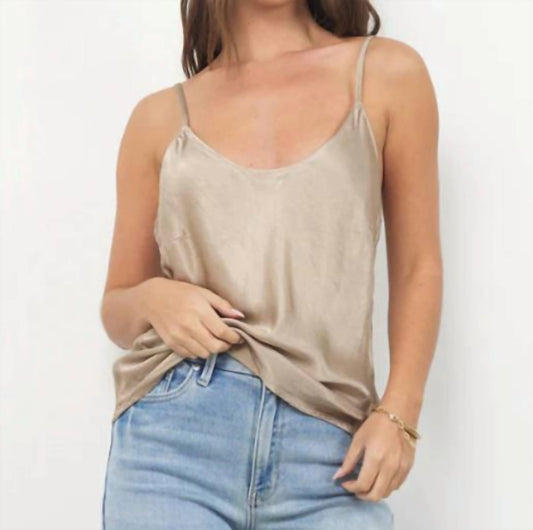 Lamade - Cecilia You Back Satin Tank