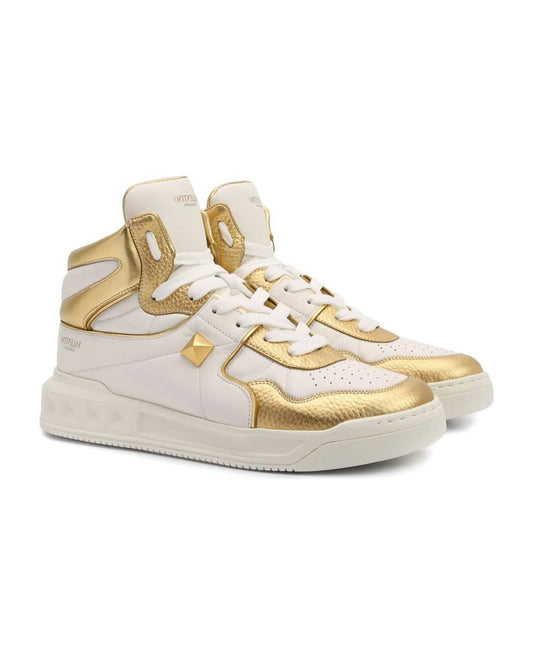 Valentino Garavani - Men's One Stud Leather Sneakers