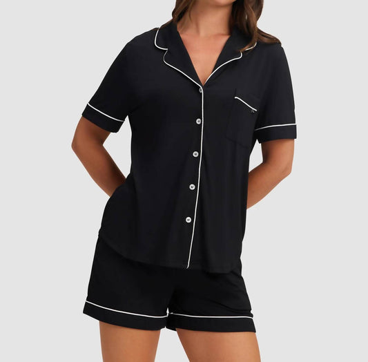 Cozy Earth - Short Sleeves Pj Set