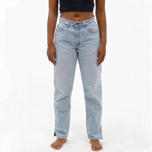 Aligrace - Allysa Tilted Split Jeans