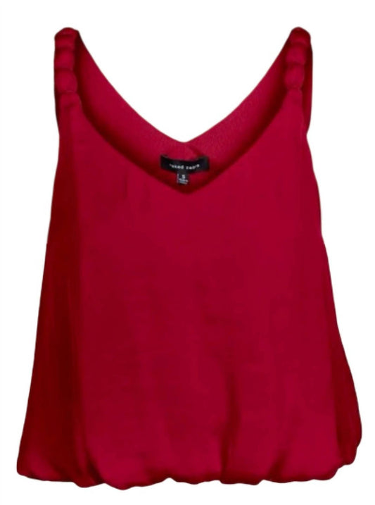 Naked Zebra - Women's Billowy Strap Accent Tank Top