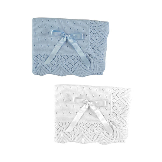 Juliana - Baby Dotted Detailed Blanket