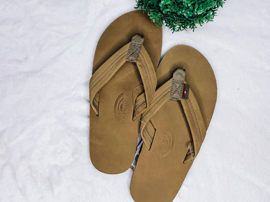 Rainbow Sandals - Men's Single Layer Premier Leather Slipper