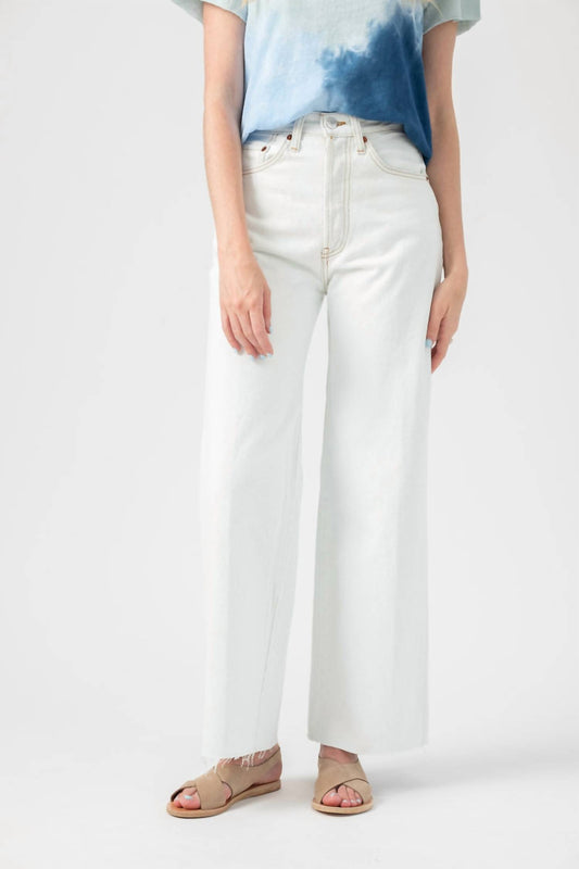 Re/Done - Wide Leg Crop Jeans
