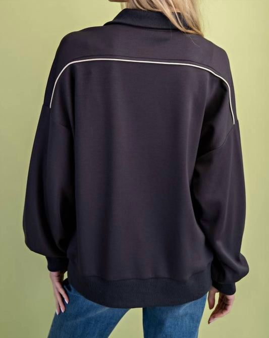 Gigio - Elevated Double Soft Knit Sweatshirt