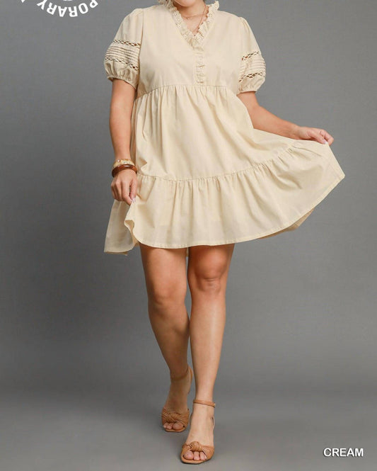 Umgee - Curvy It's A Girl Thing Tiered Dress