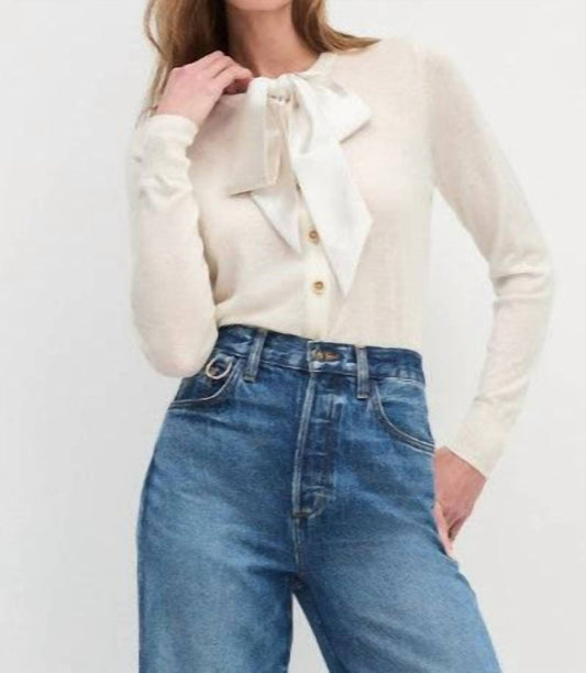 Favorite Daughter - Take A Bow Long Sleeve Cardigan