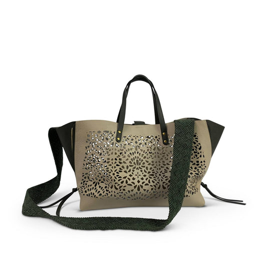 Kempton & Co. - Cutout Leather Kingsbridge Tote