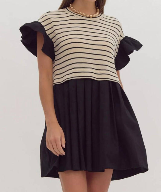Entro - Joanna Stripe Dress