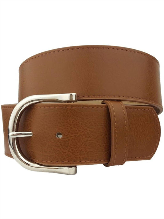 Anzell - Women's Elodie Shiny Buckle Belt