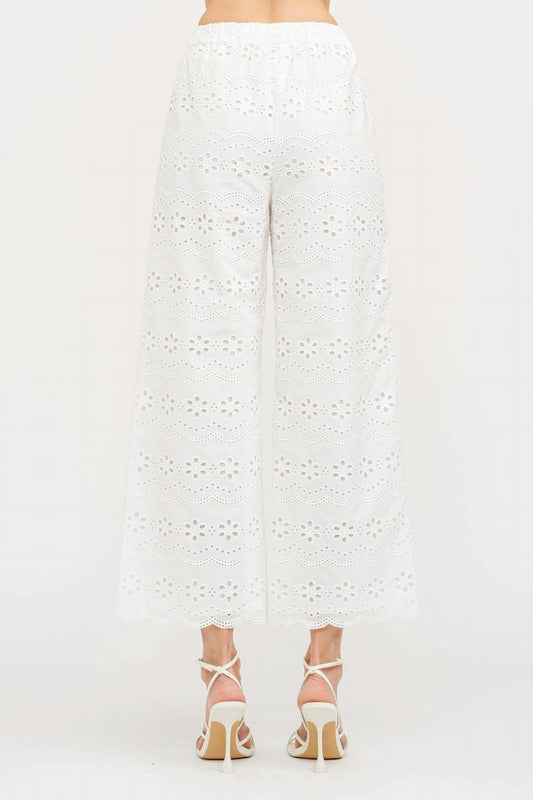 Sofie The Label - MANDY BIARRITZ EMBROIDERED PANTS