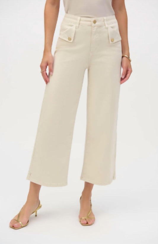 Joseph Ribkoff - Mid-rise Wide-leg Trousers