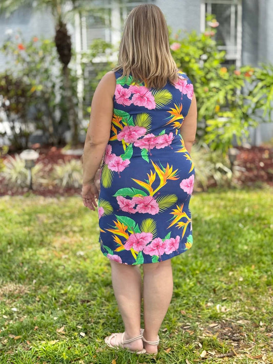 Ana Clare - Sheila Sleeveless Shift Dress