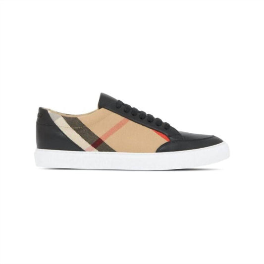 Burberry - Women's Leather Salmond Sneakers