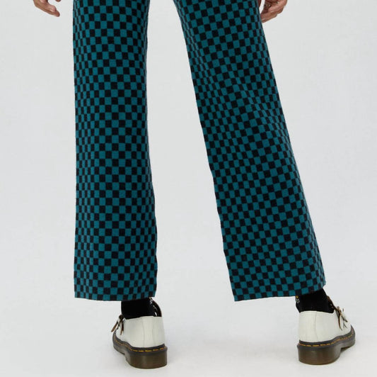 Daydreamer - Check High-rise Pants