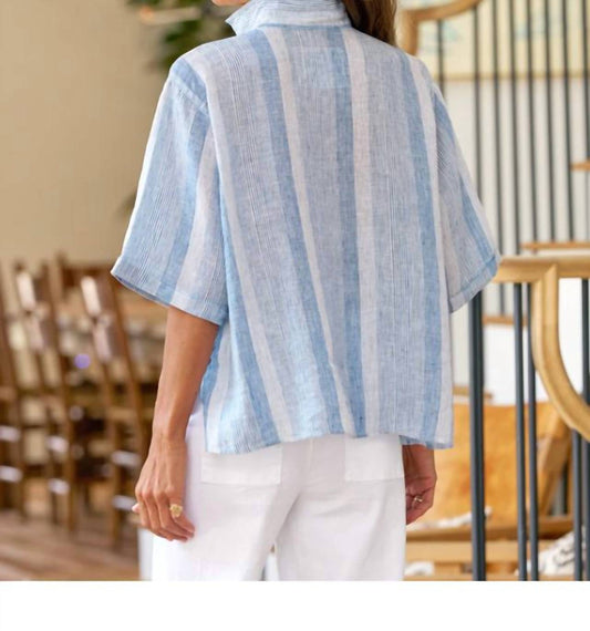 Frank & Eileen - Rosie Short Sleeve Linen