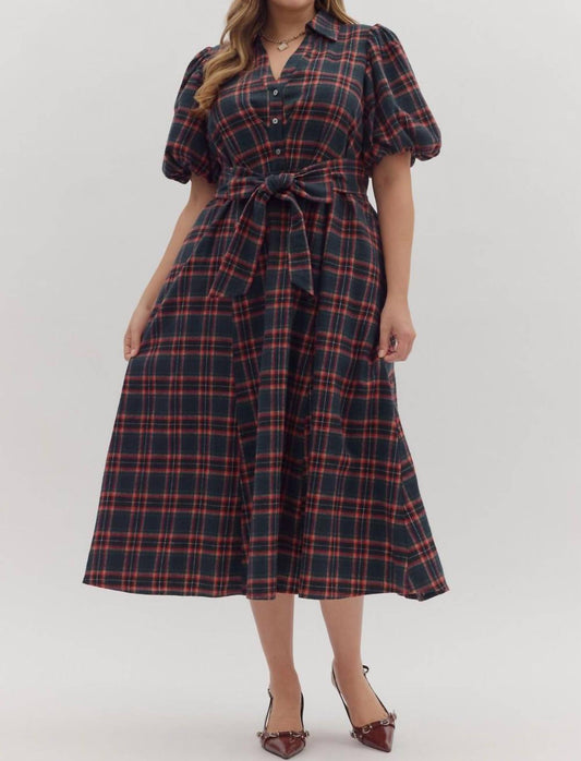 Entro - Tidings Midi Dress