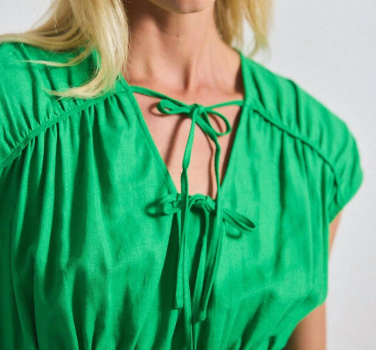 Derek Lam 10 Crosby - Caroline Tie Front Top