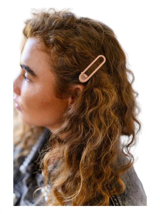 123 Amore - Women's Oval Set of Three Hair Clips