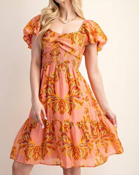 Gigio - Smocked Babydoll Dress