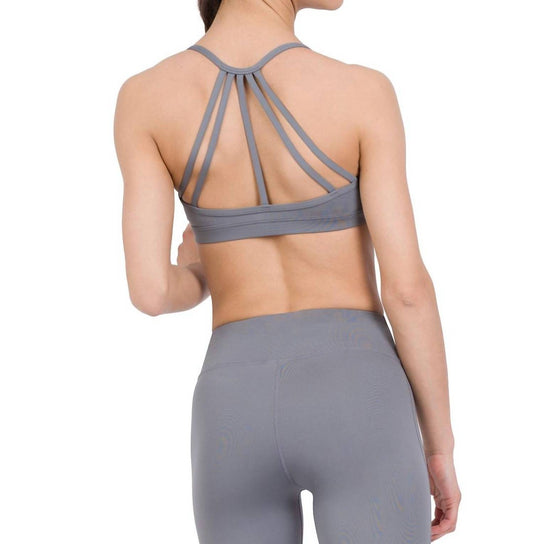 Capezio - Strappy Bra With Triangular Mesh