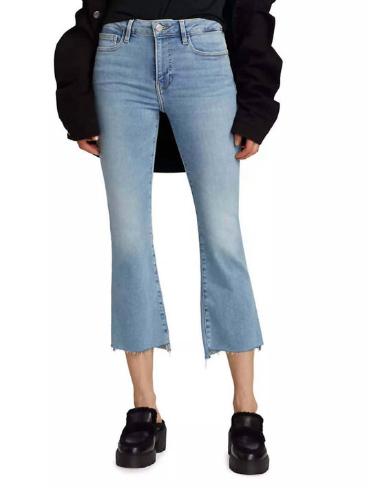 Frame - Le Crop Mini Boot Step Fray Jeans