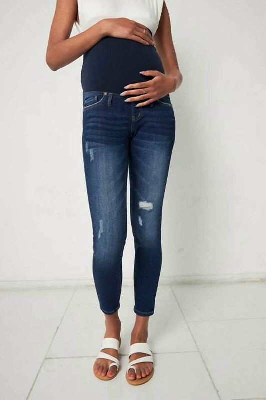Kancan - April Maternity Ankle Skinny Jeans