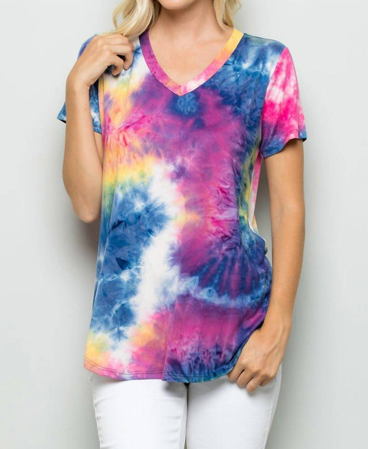 Heimish Usa - Paradise Tie Dye Top