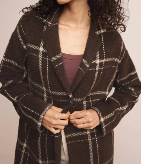 Z Supply - Mason Sweater Plaid Coat