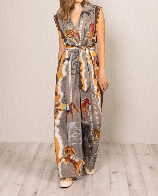 Ranna Gill - Mirage Belted Jumpsuit