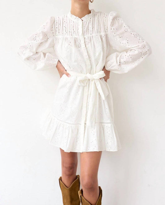 Raisonnel - Callie Ruffle Eyelet Dress