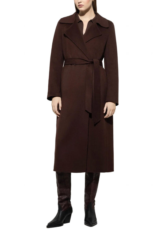 Luisa Cerano - Double-face Coat With Belt
