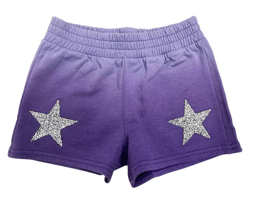 Mia - Girl's Star Sweat Shorts