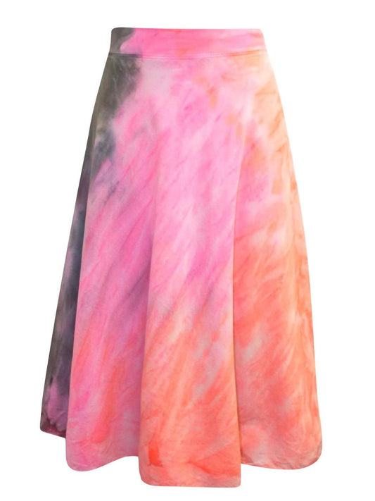 Women's Double Knee-Length Voile Skirt