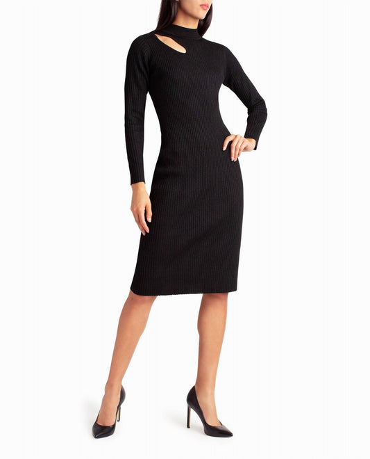 Nicole Miller - Cut Out Knit Vanessa Dress