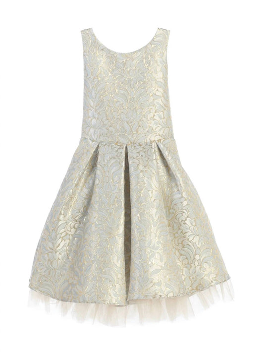Sweet Kids - Girl's Child Pleated Special Occasion Dress