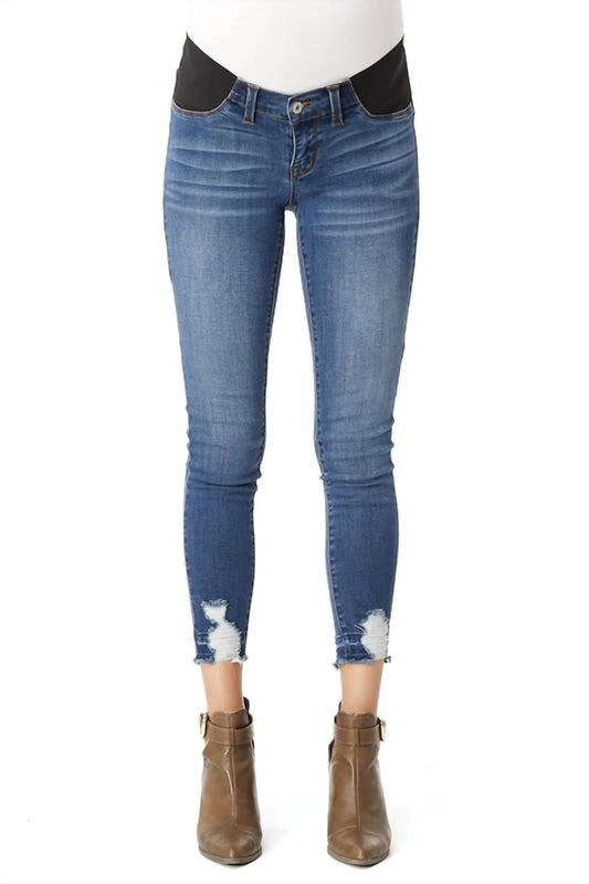 Kancan - Gemma Ankle Skinny Maternity Jeans
