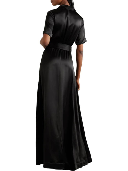 Staud - Millie Belted Long Shirt Dress