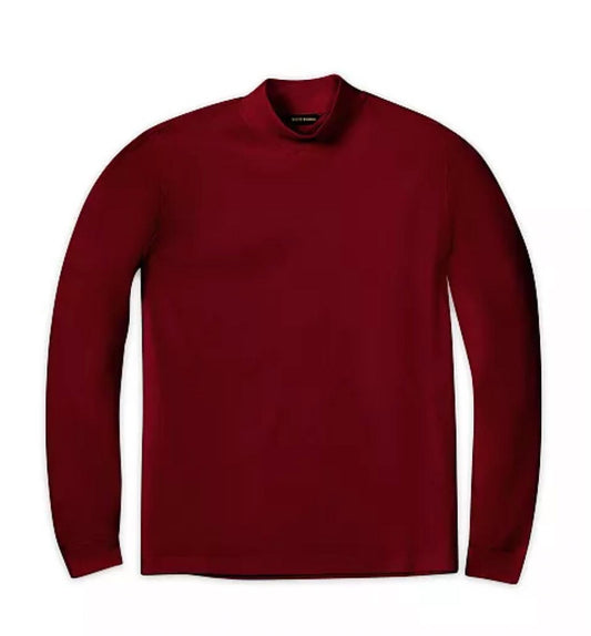 Scott Barber - Men's Pima Mock Turtleneck Top