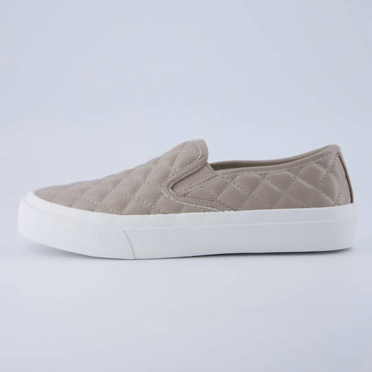 Cushionaire - Women’s Quilted Slip On Sneaker