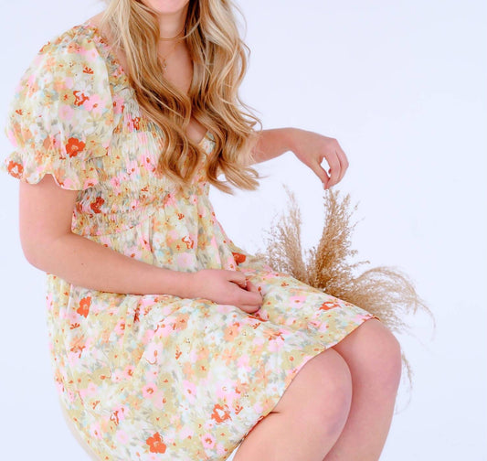 Staccato - Flower Power Mini Dress