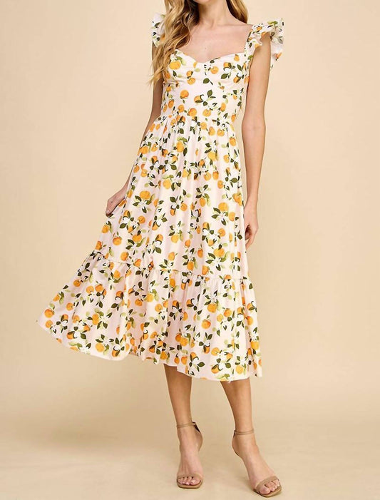 Tcec - Ruffle Midi Dress