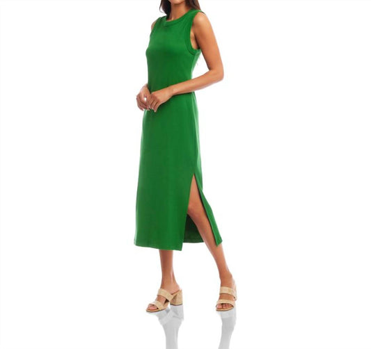 Karen Kane - Sleeveless Ribbed Column Dress